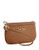 Calvin Klein Saffiano Leather Wristlet - Luggage