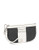 Calvin Klein Saffiano Leather Wristlet - Black/White