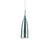 Mya Satin Nickel Collection, 1 Light Pendant