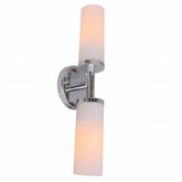 Sydney Collection 2 Light Chrome Wall Sconce