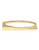 Michael Kors Gold Tone Asymmetrical Hinge Bangle - Gold