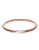 Skagen Denmark Agnethe Mother of Pearl Stainless Steel Bangle Bracelet - Rose Gold