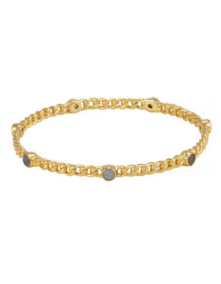 Melinda Maria Gold Plated Semi Precious Stone Bracelet