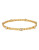 Melinda Maria Gold Plated Semi Precious Stone Bracelet - GOLD
