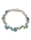 Carolee Gems and Tonic Flex Bracelet  Crystal  Bracelet - Blue