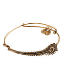 Alex And Ani Peacock Feather Wrap - Gold