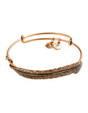 Alex And Ani Quill Feather Wrap - Gold