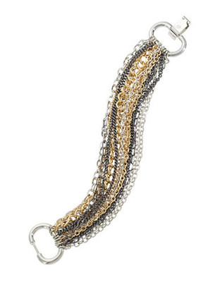 Lauren Ralph Lauren Multi Chain Clasp Bracelet - Assorted