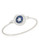 Carolee Word Play Double Take REACH FOR THE STAR Bangle Bracelet - Blue