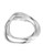 Robert Lee Morris Soho Silver Wavy Bangle Bracelet Set - Silver