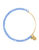 Alex And Ani Sky Rock Candy Beaded Bangle - Gold