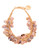 Jones New York Gold tone 3 row shaky bead bracelet - Pink