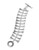 Robert Lee Morris Soho Sculptural Link Toggle Bracelet - SILVER