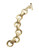 Robert Lee Morris Soho Circle Link Toggle Bracelet - Gold