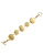 Kenneth Cole New York Gold Circle Toggle Bracelet - GOLD