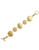Kenneth Cole New York Gold Circle Toggle Bracelet - Gold