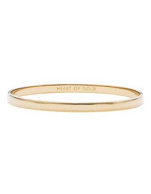 Kate Spade New York Idiom Bangles Heart Of Gold - Solid - GOLD