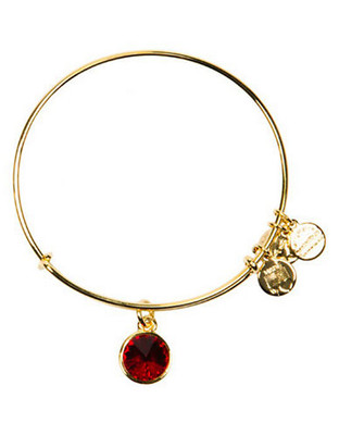 Alex And Ani January Birthstone Charm Bangle - Gold