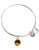 Alex And Ani November Birthstone Charm Bangle - Silver