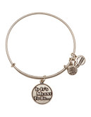 Alex And Ani If It's Meant To Be Charm Bangle - Silver