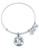 Alex And Ani Libra Ii Charm Bangle - Silver