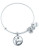 Alex And Ani Pisces Ii Charm Bangle - SILVER