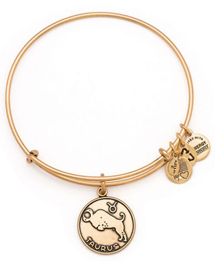 Alex And Ani Taurus Ii Charm Bangle - Gold