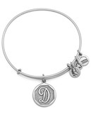 Alex And Ani Initial D Charm Bangle - Silver
