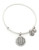 Alex And Ani Initial U Charm Bangle - Silver