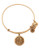 Alex And Ani Initial T Charm Bangle - Gold