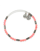Alex And Ani Cotton Candy Traveler Beaded Bangle - Pink