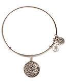 Alex And Ani My Other Half  Charm Bangle - Silver