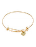Alex And Ani America the Beautiful Collection Gold Plated  No Stone Bangle - Gold
