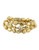 Expression 3 Pack Stretch Bracelets With Pave Ball - Gold