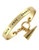 Bcbgeneration Softly Spoken Gold Plated Glass Faith-Hope-CharityToggle Bracelet - Gold