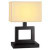12 In. Table Lamp, weathered bronze finish