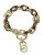 Michael Kors Gold Tone Tortoise Acetate Link Bracelet - GOLD