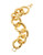 Kenneth Jay Lane Hammered Oversized Chain Link Bracelet - Gold
