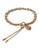 Michael Kors Rose Gold Tone Bead Fireball Stretch Bracelet - Rose Gold