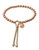 Michael Kors Rose Gold Tone  Beaded Stretch Bracelet - Rose Gold