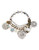 Betsey Johnson White Out Metal Bracelet - Crystal