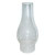 4 In. Chimney glass, Clear Finish