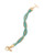 Kensie Braided Flex Chain Bracelet - Green