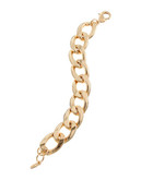Kensie Chunky Curb Chain Bracelet - Gold