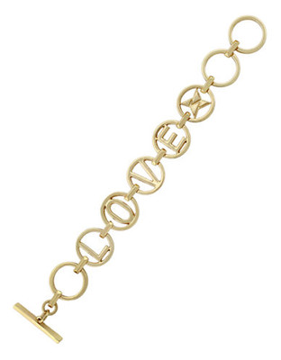 Bcbgeneration Love Round Cutout Bracelet - Gold