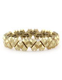 Bcbgeneration pointy love heart stretch bracelet - Gold