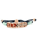 Bcbgeneration Rose Gold Blessed Bracelet - Multi Coloured