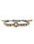 Vince Camuto Jewel Purpose Macrame Gold Plated Glass Wrap Bracelet - Grey