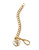 Lauren Ralph Lauren Chain Bracelet with White Padlock Charm - WHITE
