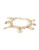 Guess Faux Pearl Charm Bracelet - Gold